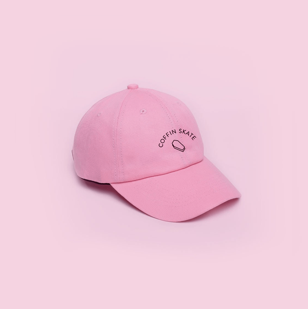 Coffin Skate Pink Dad Cap